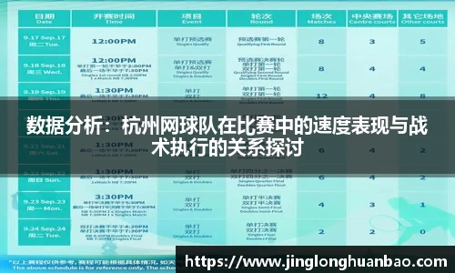 数据分析：杭州网球队在比赛中的速度表现与战术执行的关系探讨